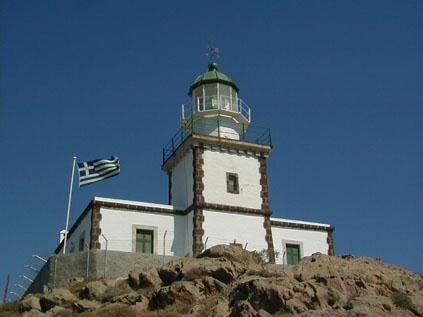 Akrotiri lighthouse
Source of the photo: [url=http://www.faroi.com/]Lighthouses of Greece[/url]

Keywords: Cyclades;Santorini;Aegean sea;Greece