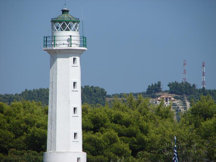 Kassandra lighthouse
AKA Posidi
Source of the photo: [url=http://www.faroi.com/]Lighthouses of Greece[/url]

Keywords: Greece;Aegean sea