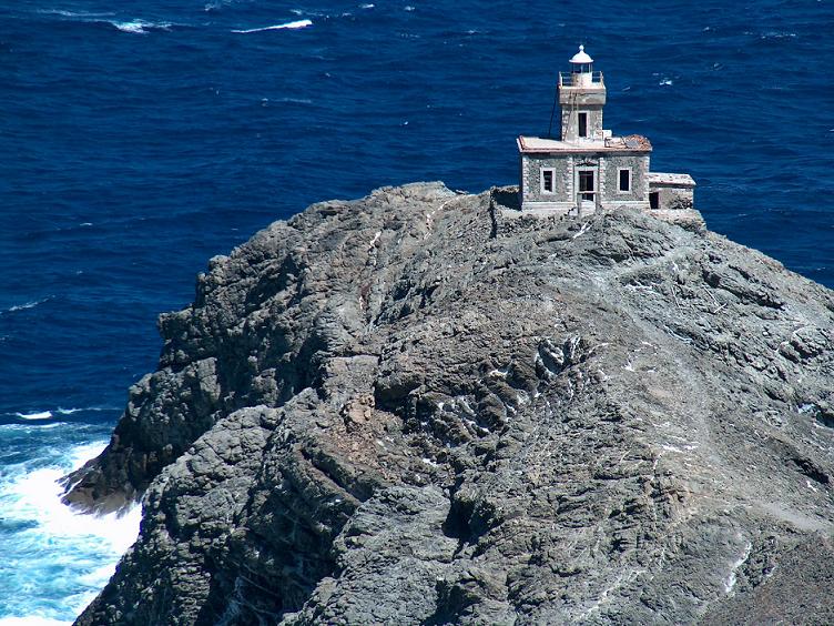 Livada lighthouse
Source of the photo: [url=http://www.faroi.com/]Lighthouses of Greece[/url]

Keywords: Aegean sea;Greece;Tinos