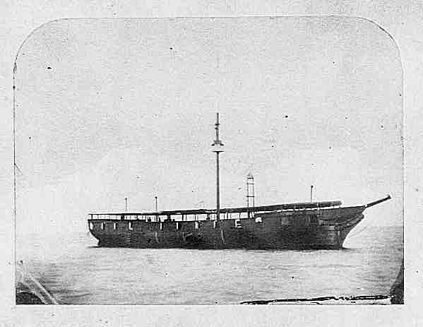 Mississippi / Merril's Shell Bank lightship
Photo from [url=http://www.uscg.mil/history/weblightships/Lightship_Photo_Index.asp]US Coast Guard site[/url]
Merrill's S. Bank Lightship, 1847--iron boat of 400 tons--L.S. not numbered--discontinued Aug 10, 1860; replaced by a screw pile Lt. House in 1860; 'W' on history sheets."  8th Dist [7M.] Photograph; no photo number; 1847; photographer unknown.
Keywords: Mississippi;Lightship;Gulf of Mexico;Historic