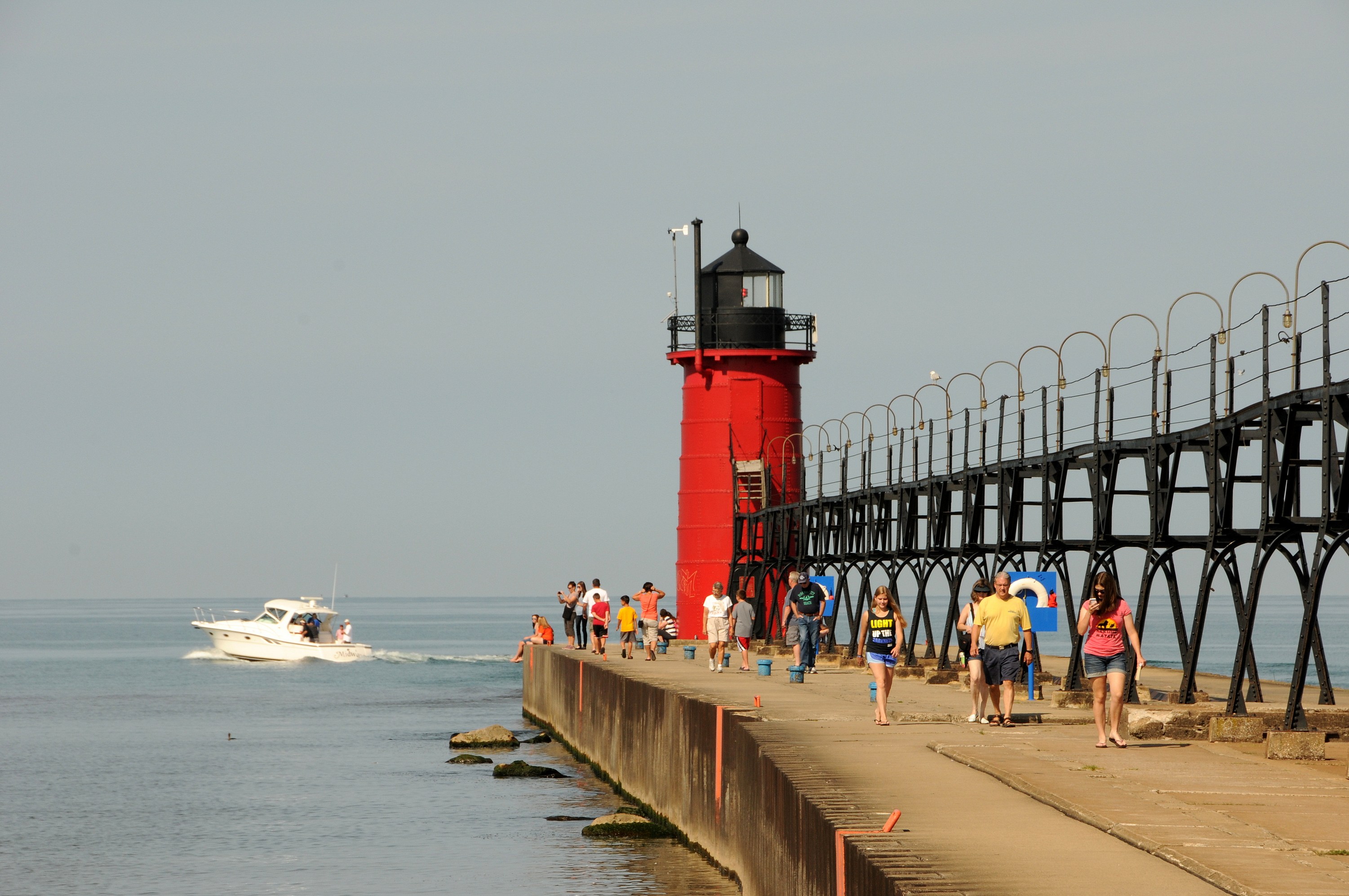 US part of Great Lakes Michigan / South Haven South Pierhead