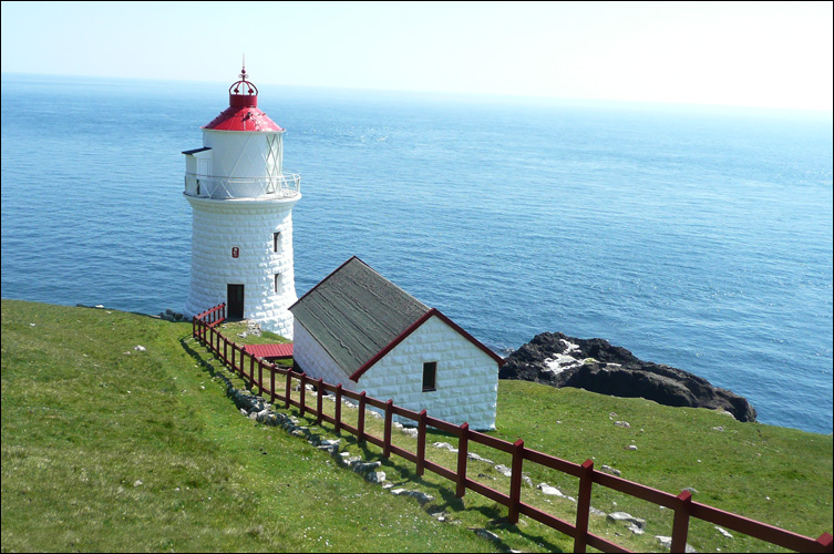 Nólsoy lighthouse
Author of the photo: [url=http://www.jenskjeld.info/]Marita Gulklett[/url]

Keywords: Faroe Islands;Atlantic ocean