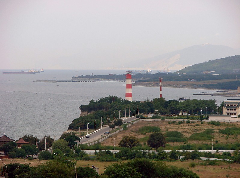 Gelendzhikskiy lighthouse (left tower)
Author of the photo: [url=http://fotki.yandex.ru/users/sereja-afanasjev/]Sergey Afanasjev[/url]
Keywords: Gelendzhik;Russia;Black sea