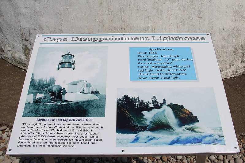 Washington / Cape Disappointment lighthouse - plate
Author of the photo: [url=http://www.flickr.com/photos/21953562@N07/]C. Hanchey[/url]
Keywords: Washington;Pacific ocean;United States;Plate