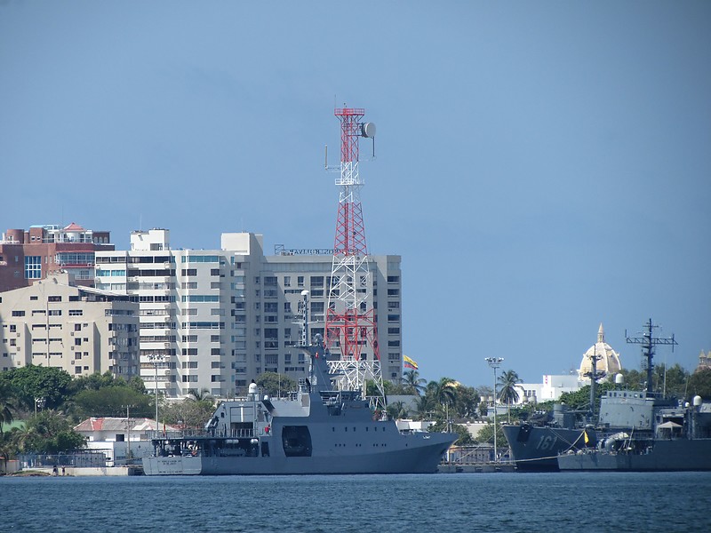 CARTAGENA - Naval Base ARC 'Bolivar' light
Keywords: Cartagena;Colombia;Caribbean sea
