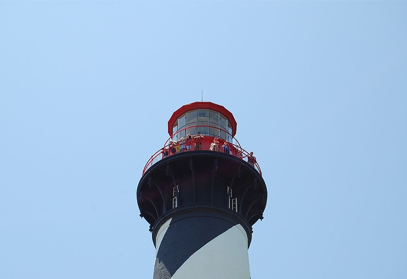Florida / Saint Augustine lighthouse - lantern
Author of the photo: [url=https://www.flickr.com/photos/bobindrums/]Robert English[/url]
Keywords: Florida;Saint Augustin;Atlantic ocean;United States;Lantern