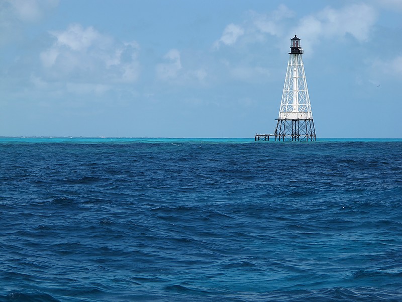 Florida / Alligator Reef lighthouse
Author of the photo [url=https://www.flickr.com/photos/28517410@N02/4526314540]Sean Nash[/url]
Keywords: Key West;Florida;United States;Strait of Florida;Offshore