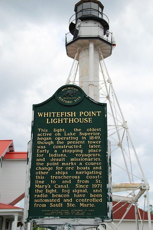 Michigan / Whitefish Point lighthouse - plate
Author of the photo: [url=http://www.flickr.com/photos/21953562@N07/]C. Hanchey[/url]
Keywords: Michigan;United States;Lake Superior;Plate