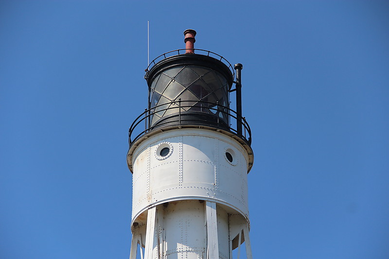 Wisconsin / Sturgeon Bay Ship Canal / Canal Station lighthouse - lantern
Author of the photo: [url=http://www.flickr.com/photos/21953562@N07/]C. Hanchey[/url]
Keywords: Wisconsin;Sturgeon Bay;Michigan;United States;Lantern