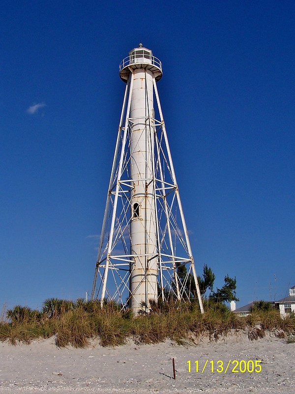 Florida / Gasparilla Island / Boca Grande Entrance Range Rear lighthouse
Author of the photo: [url=https://www.flickr.com/photos/bobindrums/]Robert English[/url]

Keywords: Florida;Gulf of Mexico;United States;Fort Myers