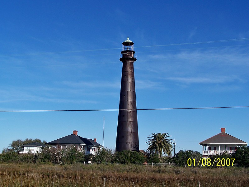 Texas / Bolivar Point lighthouse
Author of the photo: [url=https://www.flickr.com/photos/bobindrums/]Robert English[/url]
Keywords: Port Bolivar;Texas;United States;Gulf of Mexico