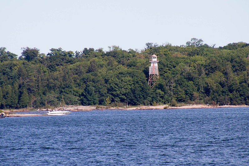 Brebuf Rear Range lighthouse
AKA Beausoleil Island
Photo source:[url=http://lighthousesrus.org/index.htm]www.lighthousesRus.org[/url]
Non-commercial usage with attribution allowed
Keywords: Georgian Bay;Ontario;Lake Huron;Canada