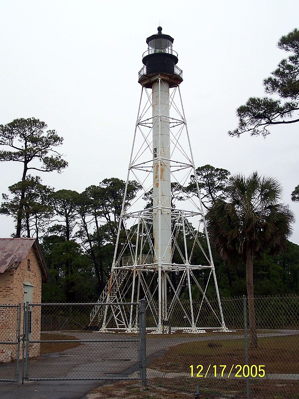 Florida / Cape San Blas lighthouse
Author of the photo: [url=https://www.flickr.com/photos/bobindrums/]Robert English[/url]

Keywords: Florida;United States;Gulf of Mexico