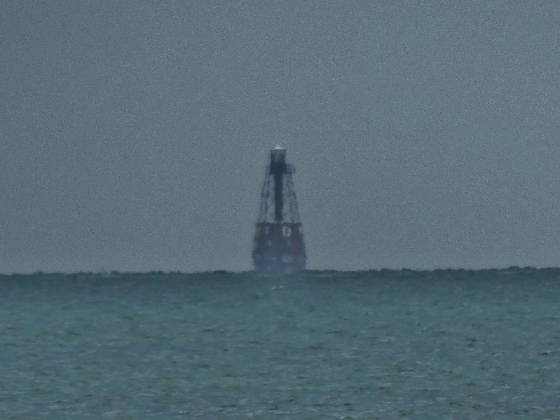 Florida / Carysfort Reef lighthouse
Only distant view. Will keep this photo until get a better quality one, 
Author of the photo: [url=https://www.flickr.com/photos/bobindrums/]Robert English[/url]

Keywords: Florida;United States;Atlantic ocean
