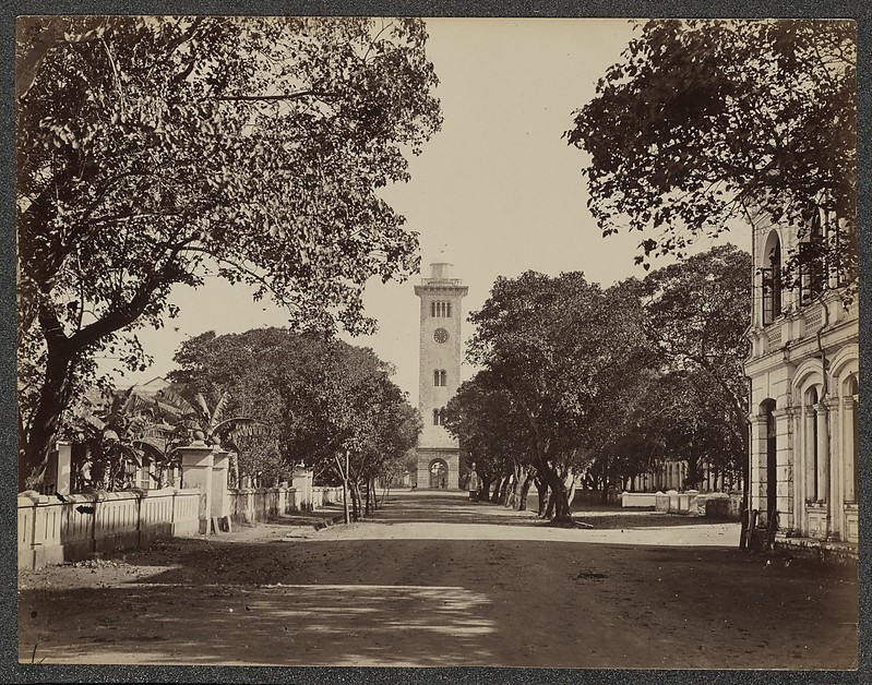 Colombo / Clock Tower - Old Colombo Lighthouse - historic picture
[url=https://www.rijksmuseum.nl]Source[/url]
Charles T. Scowen & Co. (attributed to)  c. 1875 - c. 1880
Keywords: Colombo;Sri Lanka;Indian ocean;Historic