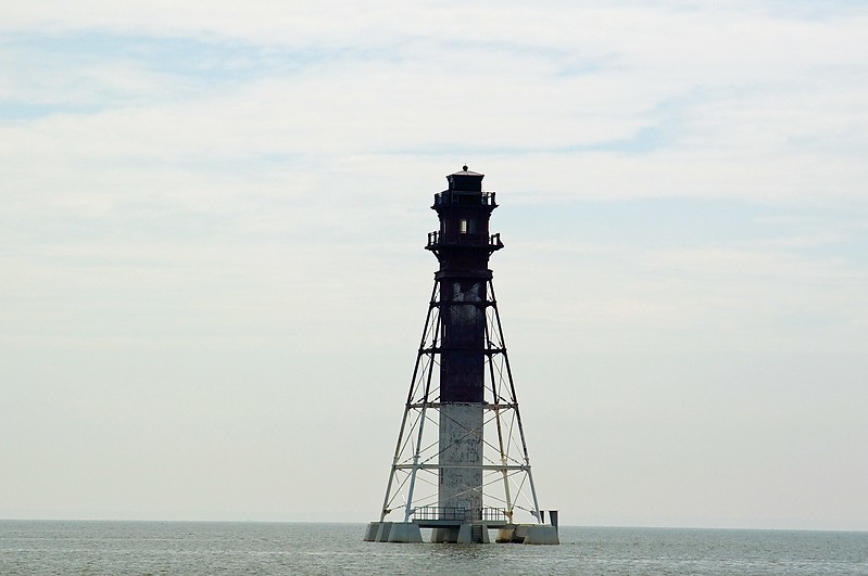 Maryland / Craighill Channel Lower Range Rear lighthouse
AKA Millers Island 
Author of the photo: [url=https://www.flickr.com/photos/8752845@N04/]Mark[/url]
Keywords: Baltimore;Chesapeake Bay;United States;Offshore