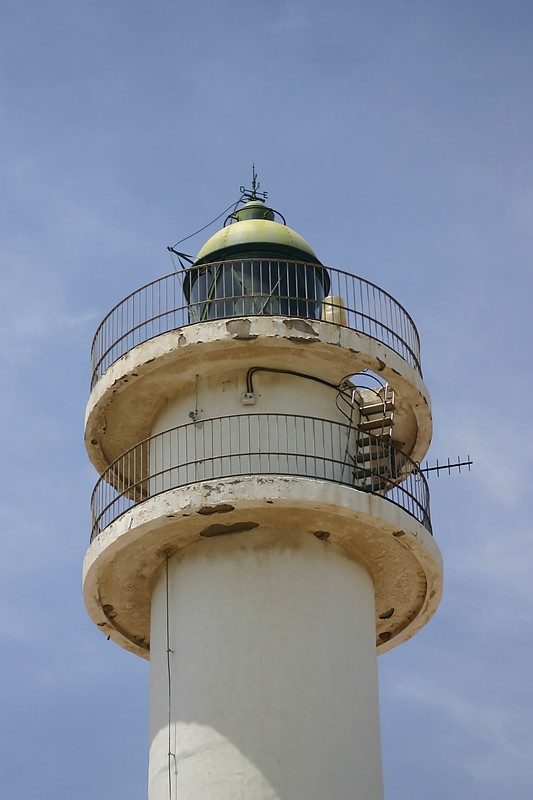 Andalucía / Punta de Torrox lighthouse - lantern
Author of the photo: [url=https://www.flickr.com/photos/31291809@N05/]Will[/url]

Keywords: Spain;Mediterranean sea;Andalusia;Lantern