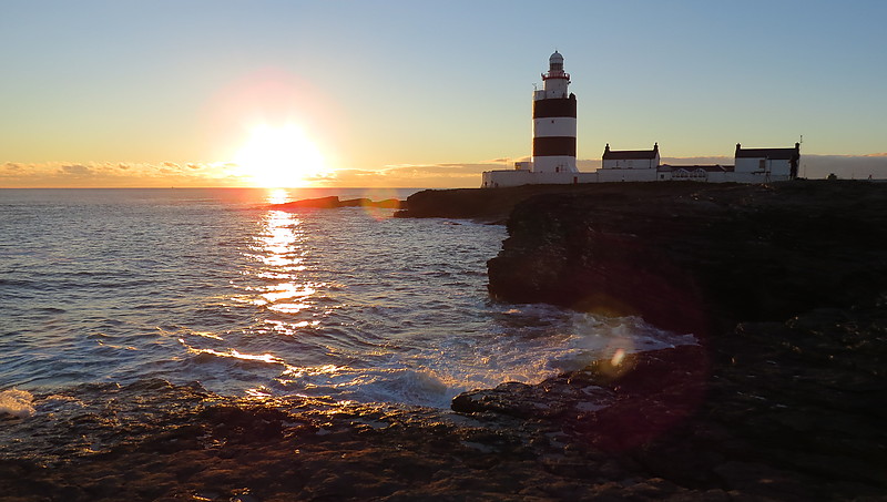 Hook Head Lighthouse at sunset
Author of the photo: [url=https://www.flickr.com/photos/yiddo2009/]Patrick Healy[/url]
Keywords: Celtic sea;Ireland;Wexford;Sunset