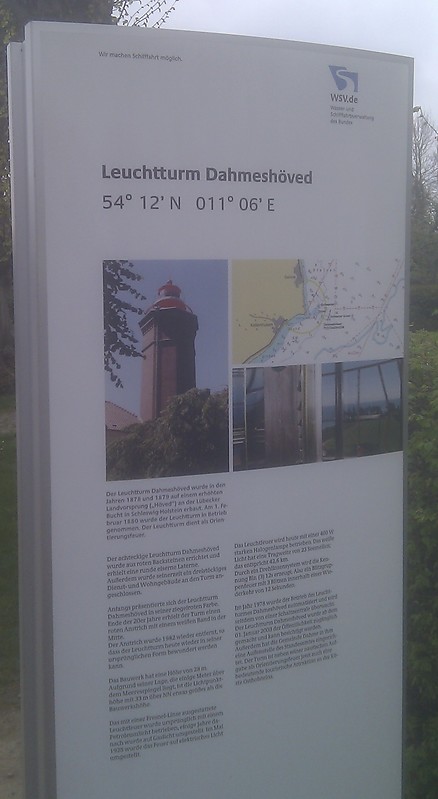 Lubeck bay / Dahmeshoved lighthouse - plate
Keywords: Bay of Lubeck;Germany
