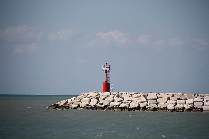 RIMINI - E Mole Head - W Side light
Keywords: Rimini;Italy;Adriatic sea