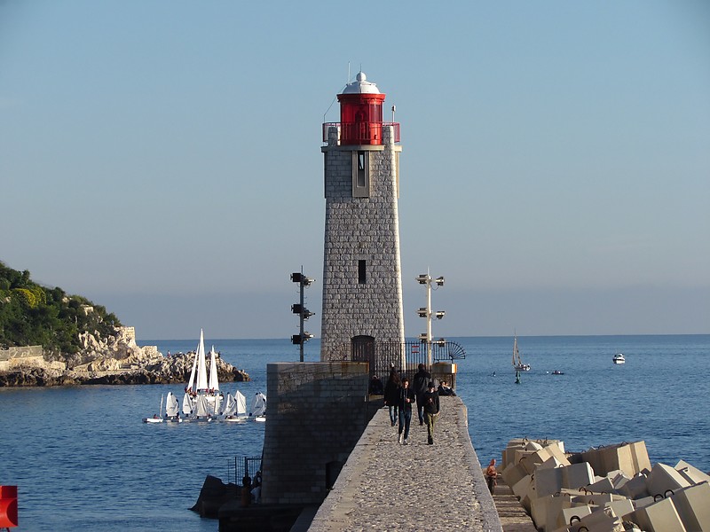 Nice / Jetee du Large lighthouse
Keywords: Nice;France;Mediterranean sea