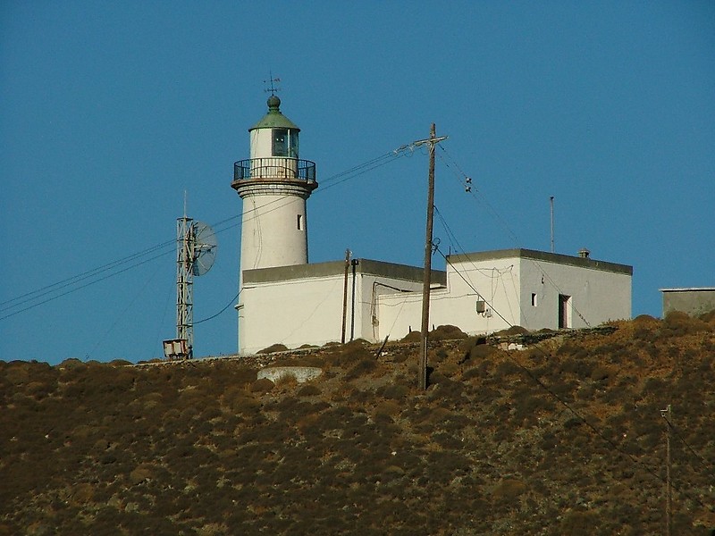 Kokinopulo lighthouse
AKA ?gios Georgíos, Psar?
Source of the photo: [url=http://www.faroi.com/]Lighthouses of Greece[/url]

Keywords: Aegean sea;Psara;Greece