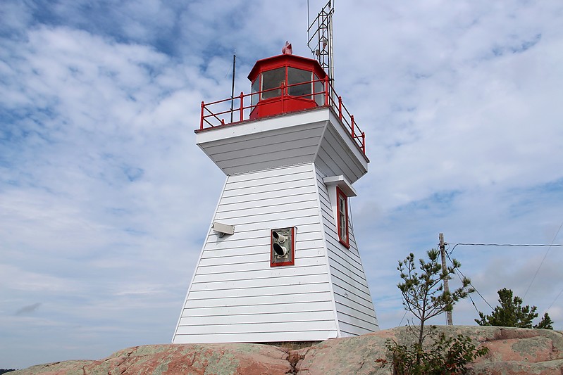 Ontario / Killarney East lighthouse 
AKA Red Rock Point
Author of the photo: [url=http://www.flickr.com/photos/21953562@N07/]C. Hanchey[/url]
Keywords: Ontario;Lake Huron;Canada;Georgian bay