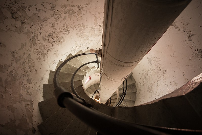 Quebec / Matane lighthouse - stairs
Author of the photo: [url=http://www.chasseurdephares.com/]Patrick Matte[/url]

Keywords: Canada;Quebec;Gulf of Saint Lawrence;Interior