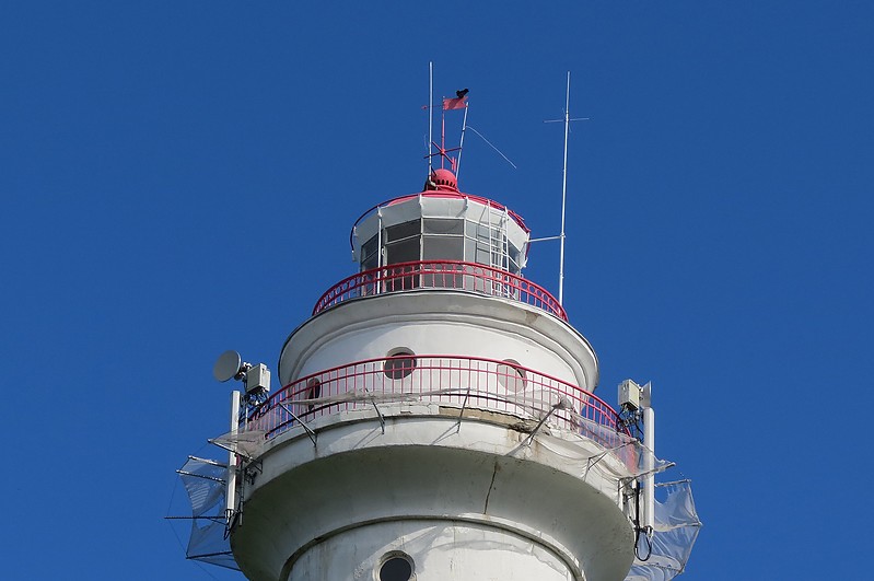 Ventspils / Mikelbaka Lighthouse - lantern
Author of the photo: [url=https://www.flickr.com/photos/21475135@N05/]Karl Agre[/url]
Keywords: Latvia;Kurzeme;Gulf of Riga;Lantern