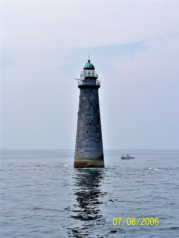 Massachusetts /  Minot's Ledge lighthouse
Author of the photo: [url=https://www.flickr.com/photos/bobindrums/]Robert English[/url]
Keywords: Massachusetts;United States;Boston;Atlantic ocean;Offshore