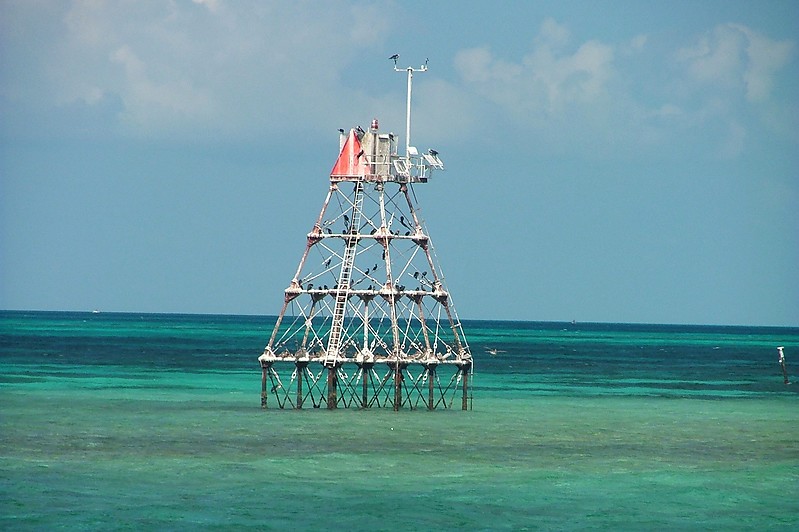 Florida / Molasses Reef light
Author of the photo: [url=https://www.flickr.com/photos/larrymyhre/]Larry Myhre[/url]

Keywords: Florida;Atlantic ocean;United States;Offshore