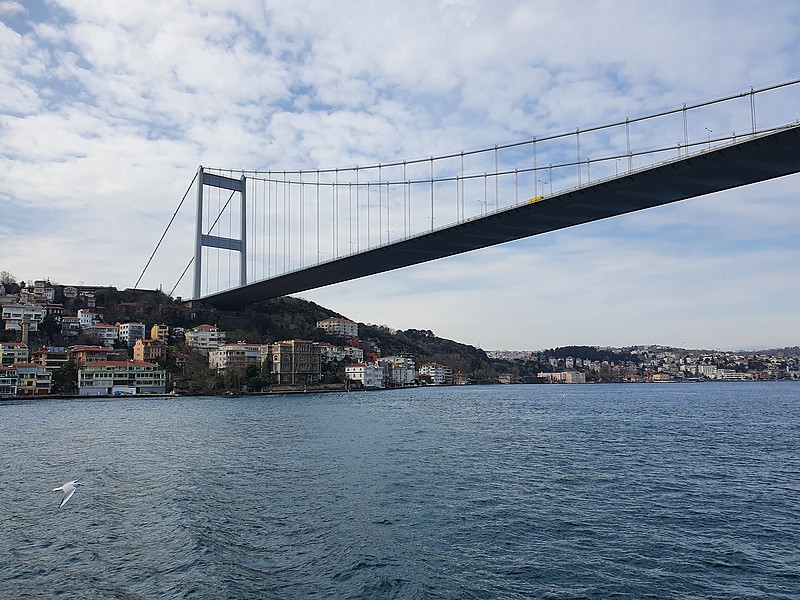 Istanbul / Fatih Sultan Mehmet Bridge European Shore Tower light
Keywords: Bosphorus;Turkey;Istanbul