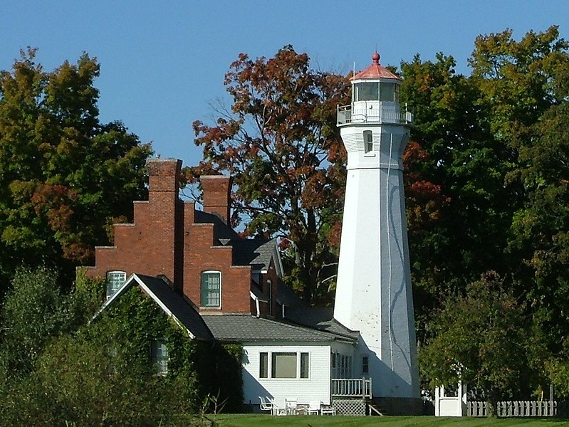 Michigan / Port Sanilac lighthouse
Author of the photo: [url=https://www.flickr.com/photos/larrymyhre/]Larry Myhre[/url]

Keywords: Michigan;Lake Huron;United States