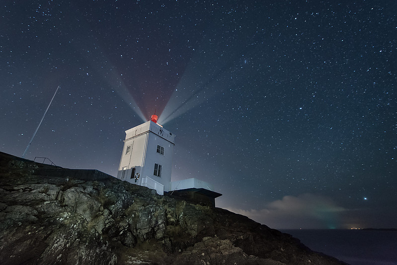 Laksnotholmen / Ryvarden lighthouse
Author of the photo: [url=https://www.flickr.com/photos/ranveig/]Ranveig Marie[/url]
Keywords: Night;Laksnotholmen;Ryvarden;Norway;Norwegian sea;Bomlafjord