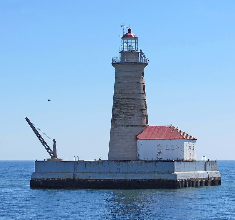 Michigan / Spectacle Reef lighthouse
Author of the photo: [url=https://www.flickr.com/photos/21475135@N05/]Karl Agre[/url]        
Keywords: Michigan;Lake Huron;United States