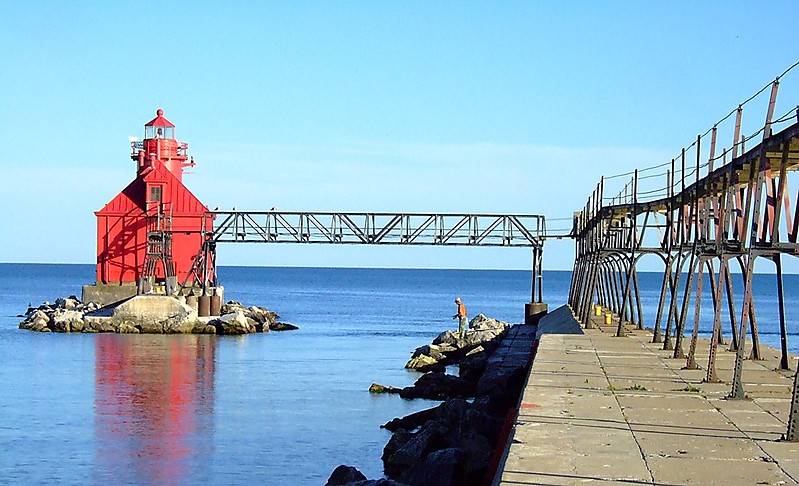 Wisconsin / Sturgeon Bay Ship Canal / North Pierhead lighthouse
Author of the photo: [url=https://www.flickr.com/photos/jowo/]Joel Dinda[/url]
Keywords: Wisconsin;Sturgeon Bay;Michigan;United States