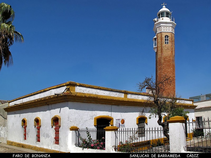 Andalusia / Bonanza lighthouse
Former rear range, front light not exist anymore
Author of the photo: [url=https://www.flickr.com/photos/69793877@N07/]jburzuri[/url]


Keywords: Sanlucar de Barrameda;Bonanza;Atlantic ocean;Spain;Andalusia