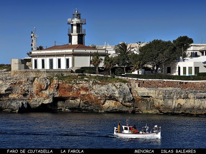 Balearic Islands / Menorca / Ciutadella lighthouse
AKA Punta de Sa Farola
Author of the photo: [url=https://www.flickr.com/photos/69793877@N07/]jburzuri[/url]

Keywords: Balearic Islands;Menorca;Spain;Mediterranean sea