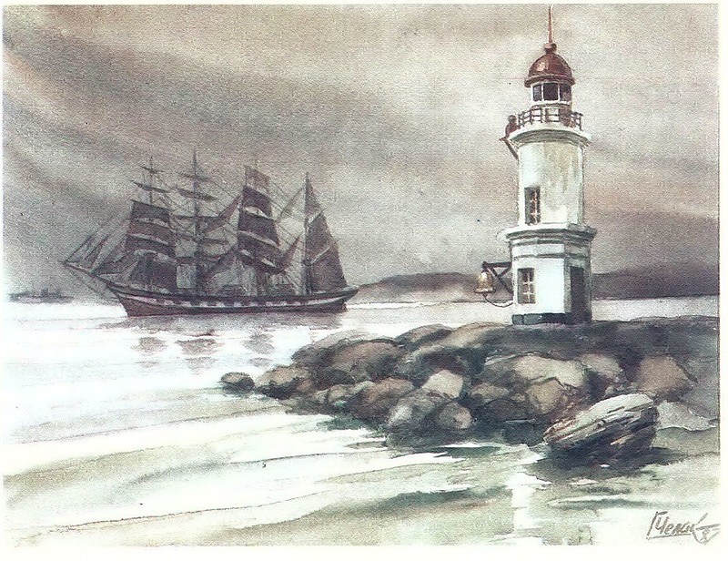 Vladivostok / Tokarev lighthouse
AKA Tokarevskaya Koshka, Egersheld

Keywords: Vladivostok;Russia;Far East;Peter the Great Gulf;Sea of Japan
