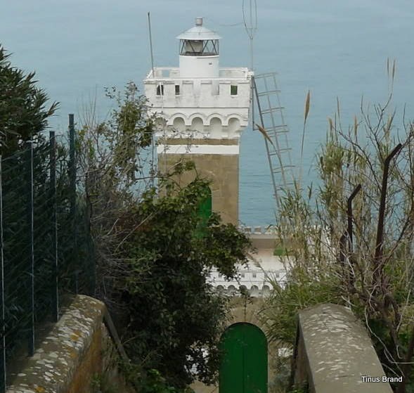Tyrrhenian Sea / Punta Fortino / Faro d'Agrópoli 
Built in 1923
Keywords: Tyrrhenian Sea;Agropoli;Italy