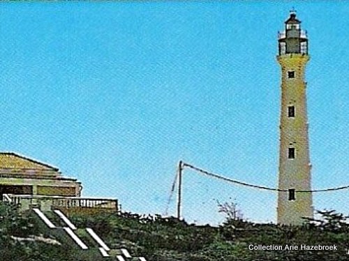 Aruba / Noordwestpunt (California) Lighthouse
Built in 1916, with a large lightkeepershouse in which is now "La Trattoria el Faro Blanco".
Keywords: Aruba;Netherlands Antilles;Caribbean sea