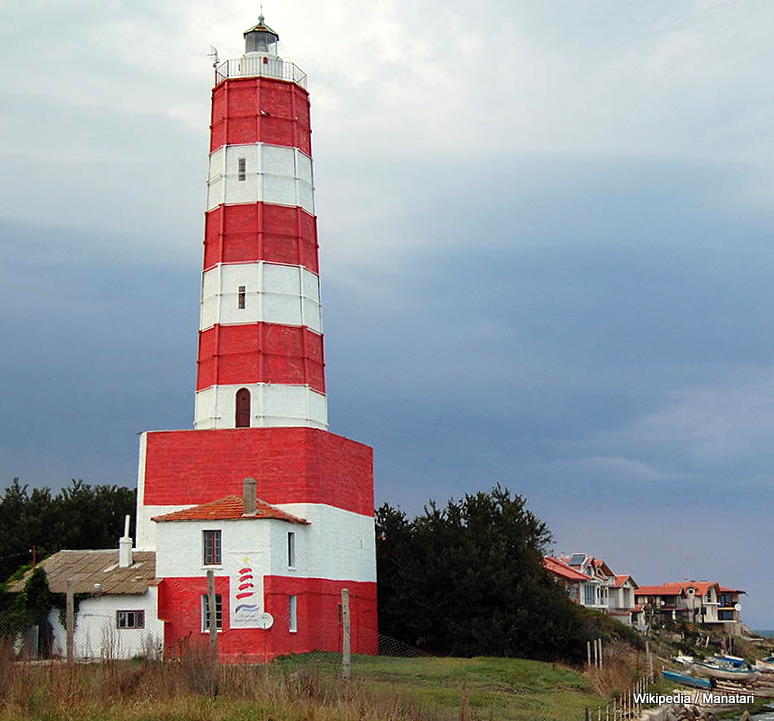 Black Sea / Cape Shabla Lighthouse
Freshly painted 2006
Keywords: Bulgaria;Black sea