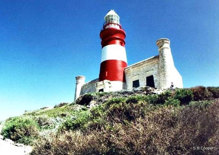 Atlantic-Indian Ocean meetingpoint / Cape Agulhas Lighthouse
Built 1849
Keywords: Atlantic ocean;Indian ocean;South Africa;
