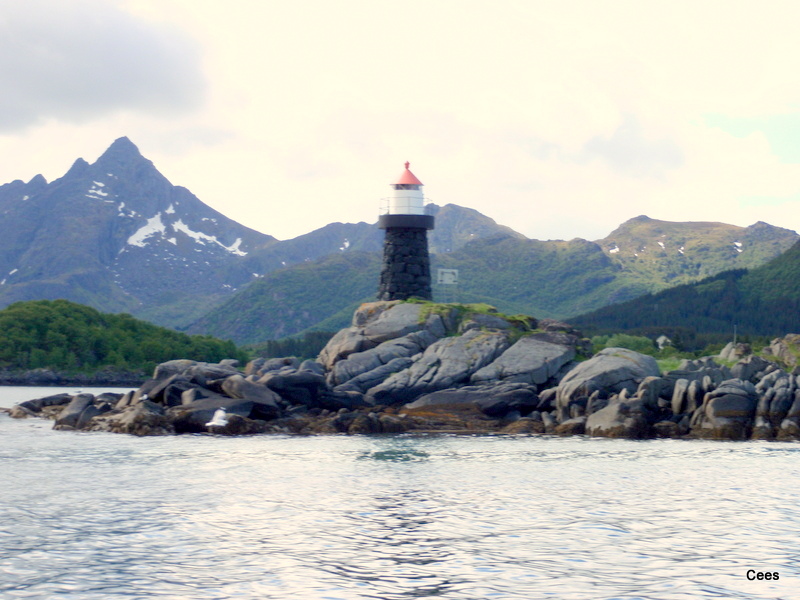 Lofoten / Entrance Gravdal-Leknes / Buksnes Fyr 
Keywords: Lofoten;Norway