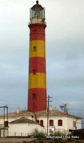 Caspian Sea / Baku Area / Cilov (Shilov) Island Lighthouse
AKA Ostrov Zhiloy
Keywords: Azerbaijan;Caspian sea;Baku