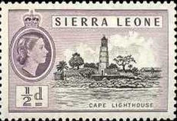 Freetown / Aberdeen Peninsula / Cape Sierra Leone Lighthouse
Keywords: Freetown;Stamp