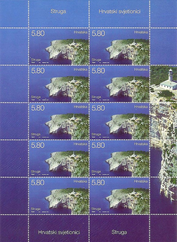 Croatia / Lastovo / Struga Lighthouse on new 2014 stamps
Keywords: Stamp