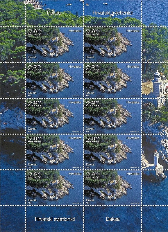 Croatia - Dubrovnik Region - Oto??i?� Daksa Lighthouse
Keywords: Stamp