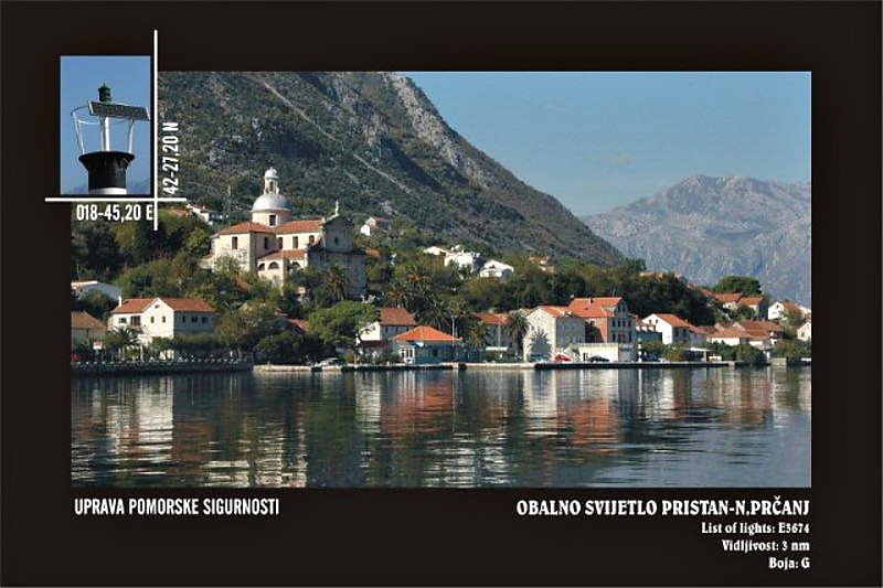 Kotor Bay / Pristan - N. Pr??anj light
Keywords: Kotor bay;Adriatic sea;Montenegro;Tivat