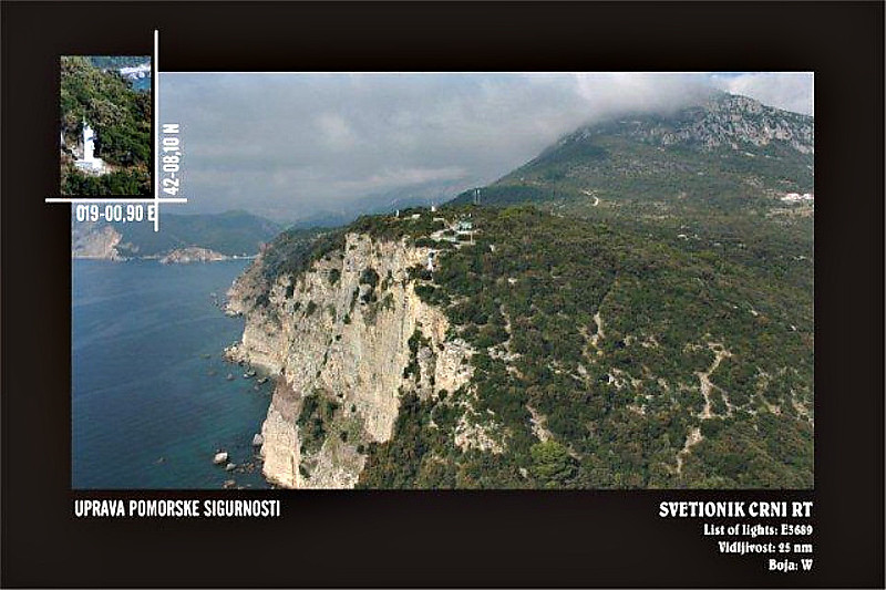 Crni Rt Light
Keywords: Montenegro;Adriatic sea;Bar;Aerial